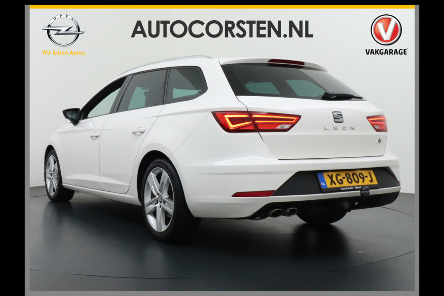 Seat León ST 1.5 TSI FR AppleCarplay/Android Auto Trekhaak Navi LMV 17" ECC Privacy Glass DAB LED Cruise Control SEAT Full Link Stoel verwarming