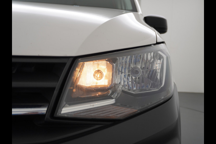 Volkswagen Caddy 2.0TDI EURO 6 Airco Schuifdeur-R Betonplex-Vloer Lat om Lat betimmering Multimedia systeem ESP ASR Elek.ramen Buitenspiegels ele Vervolgbotsing preventie Bluetooth  Brake Assist System Achterruit+Wissers+verwarmd Tussenwand m rooster Achterruitenwisser