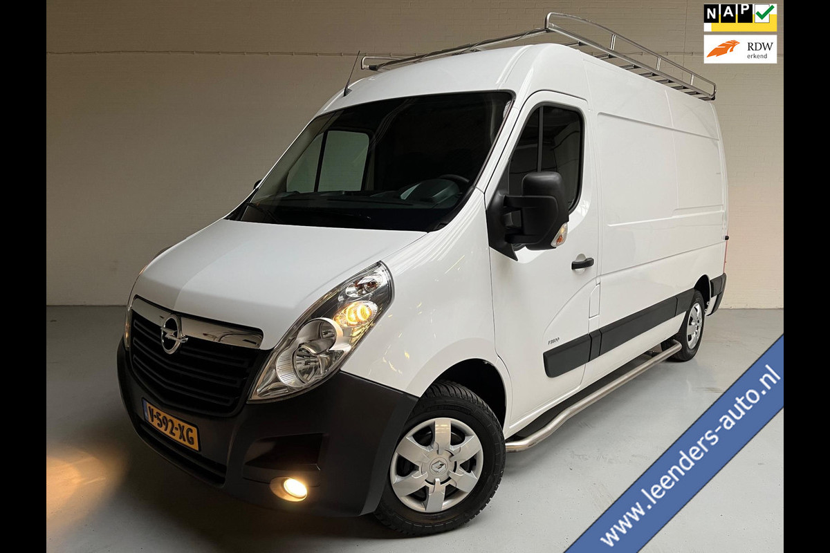 Opel Movano 2.3 CDTI euro6 BiTurbo 145pk L2H2 3persoons Imperiaal + trap, Inrichting, Navigatie, Trekhaak, RIJKLAARPRIJS