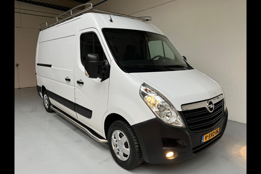 Opel Movano 2.3 CDTI euro6 BiTurbo 145pk L2H2 3persoons Imperiaal + trap, Inrichting, Navigatie, Trekhaak, RIJKLAARPRIJS