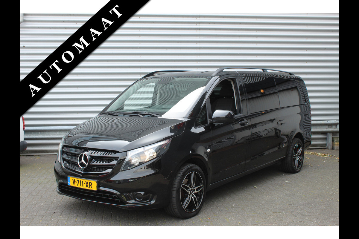 Mercedes-Benz Vito 116 CDI 164pk Extra Lang DC Comfort 7G-Tronic EURO6 6 Persoons Airco Cruise Navi 18"LMV Trekhaak 2000kg