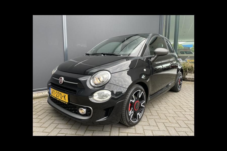 Fiat 500 0.9 TwinAir Turbo Sport Ramen elektrisch voor - U connect - Radio - Bluetooth 105pk Airco - Climate control - Cruise control - Parkeersensoren achter - navigatie - Multifunctioneel lederen stuurwiel - mistlampen - lichtmetalen velgen