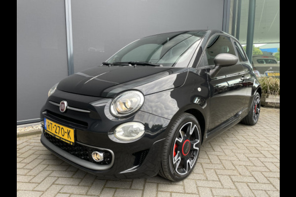 Fiat 500 0.9 TwinAir Turbo Sport Ramen elektrisch voor - U connect - Radio - Bluetooth 105pk Airco - Climate control - Cruise control - Parkeersensoren achter - navigatie - Multifunctioneel lederen stuurwiel - mistlampen - lichtmetalen velgen