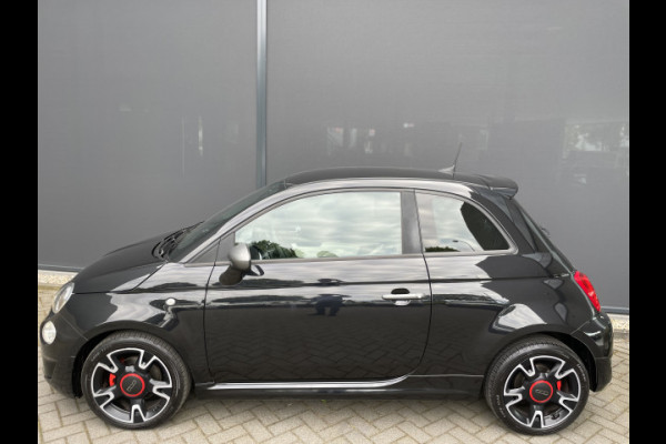 Fiat 500 0.9 TwinAir Turbo Sport Ramen elektrisch voor - U connect - Radio - Bluetooth 105pk Airco - Climate control - Cruise control - Parkeersensoren achter - navigatie - Multifunctioneel lederen stuurwiel - mistlampen - lichtmetalen velgen