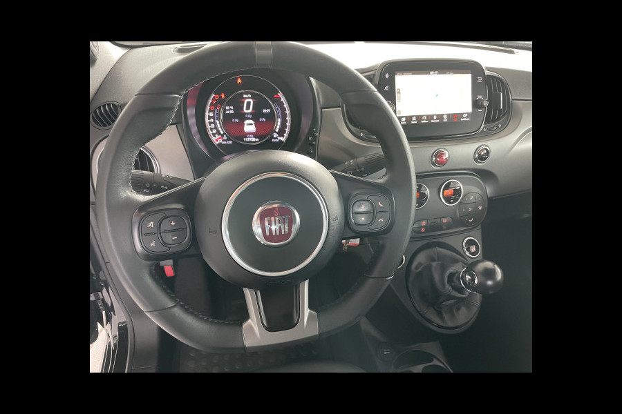 Fiat 500 0.9 TwinAir Turbo Sport Ramen elektrisch voor - U connect - Radio - Bluetooth 105pk Airco - Climate control - Cruise control - Parkeersensoren achter - navigatie - Multifunctioneel lederen stuurwiel - mistlampen - lichtmetalen velgen