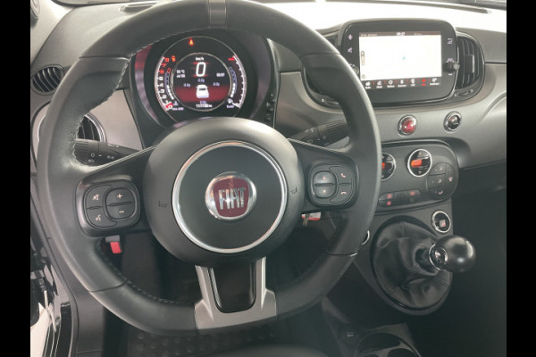 Fiat 500 0.9 TwinAir Turbo Sport Ramen elektrisch voor - U connect - Radio - Bluetooth 105pk Airco - Climate control - Cruise control - Parkeersensoren achter - navigatie - Multifunctioneel lederen stuurwiel - mistlampen - lichtmetalen velgen