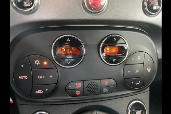 Fiat 500 0.9 TwinAir Turbo Sport Ramen elektrisch voor - U connect - Radio - Bluetooth 105pk Airco - Climate control - Cruise control - Parkeersensoren achter - navigatie - Multifunctioneel lederen stuurwiel - mistlampen - lichtmetalen velgen