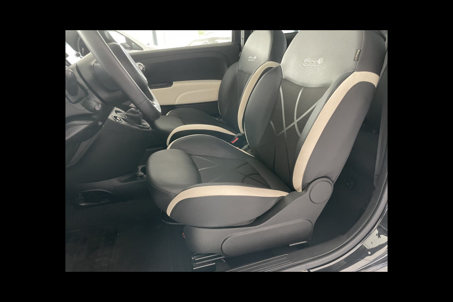 Fiat 500 0.9 TwinAir Turbo Sport Ramen elektrisch voor - U connect - Radio - Bluetooth 105pk Airco - Climate control - Cruise control - Parkeersensoren achter - navigatie - Multifunctioneel lederen stuurwiel - mistlampen - lichtmetalen velgen