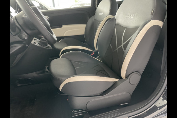 Fiat 500 0.9 TwinAir Turbo Sport Ramen elektrisch voor - U connect - Radio - Bluetooth 105pk Airco - Climate control - Cruise control - Parkeersensoren achter - navigatie - Multifunctioneel lederen stuurwiel - mistlampen - lichtmetalen velgen