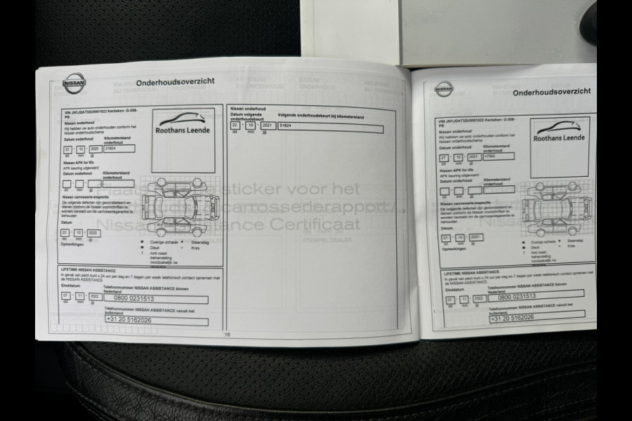 Nissan X-Trail 1.3 DIG-T 7persoons Automaat Leder+verwarming 360 Camera Cruise Keyless Elektrische achterklep