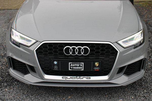 Audi RS 3 SPORTBACK 2.5 TFSI Quattro 400 PK Nardo Grey Dealer o.h Keyless Camera Leder PDC 19''