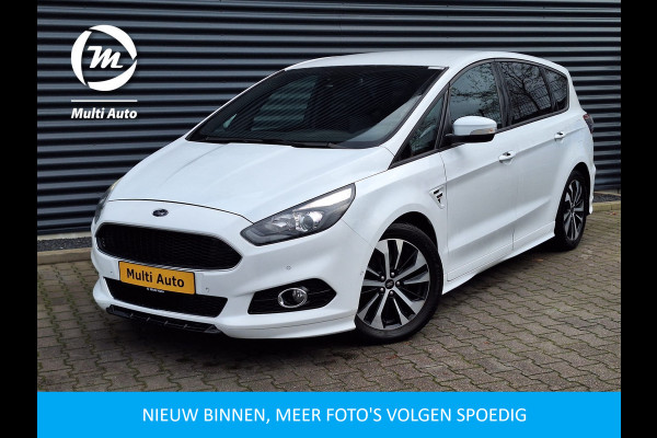 Ford S-Max 1.5 ST-Line 7 Persoons 160pk | Cruise Control | Electrische Sportstoelen Memory | Camera | Carplay | Stoelverwarming | Navi Full Map | LED |