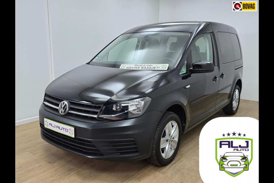 Volkswagen Caddy Occasion benzine 5 persoons uitvoering met giga kofferruimte | Volkswagen Caddy Life met parkeercamera | 7 zits