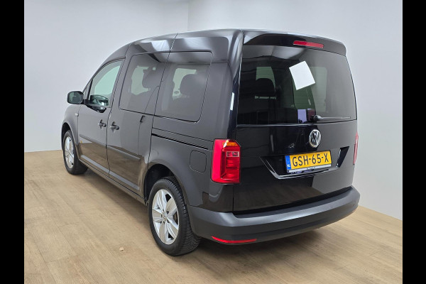 Volkswagen Caddy Occasion benzine 5 persoons uitvoering met giga kofferruimte | Volkswagen Caddy Life met parkeercamera | 7 zits