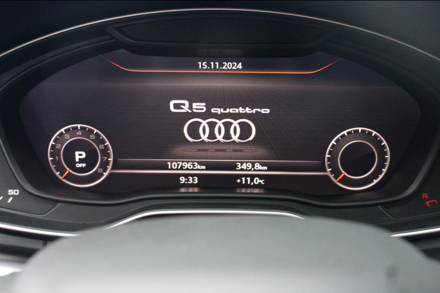 Audi Q5 2.0 TFSI Quattro Design Pro Line Plus 252 PK Pano ACC Virtual Matrix Leder 18''