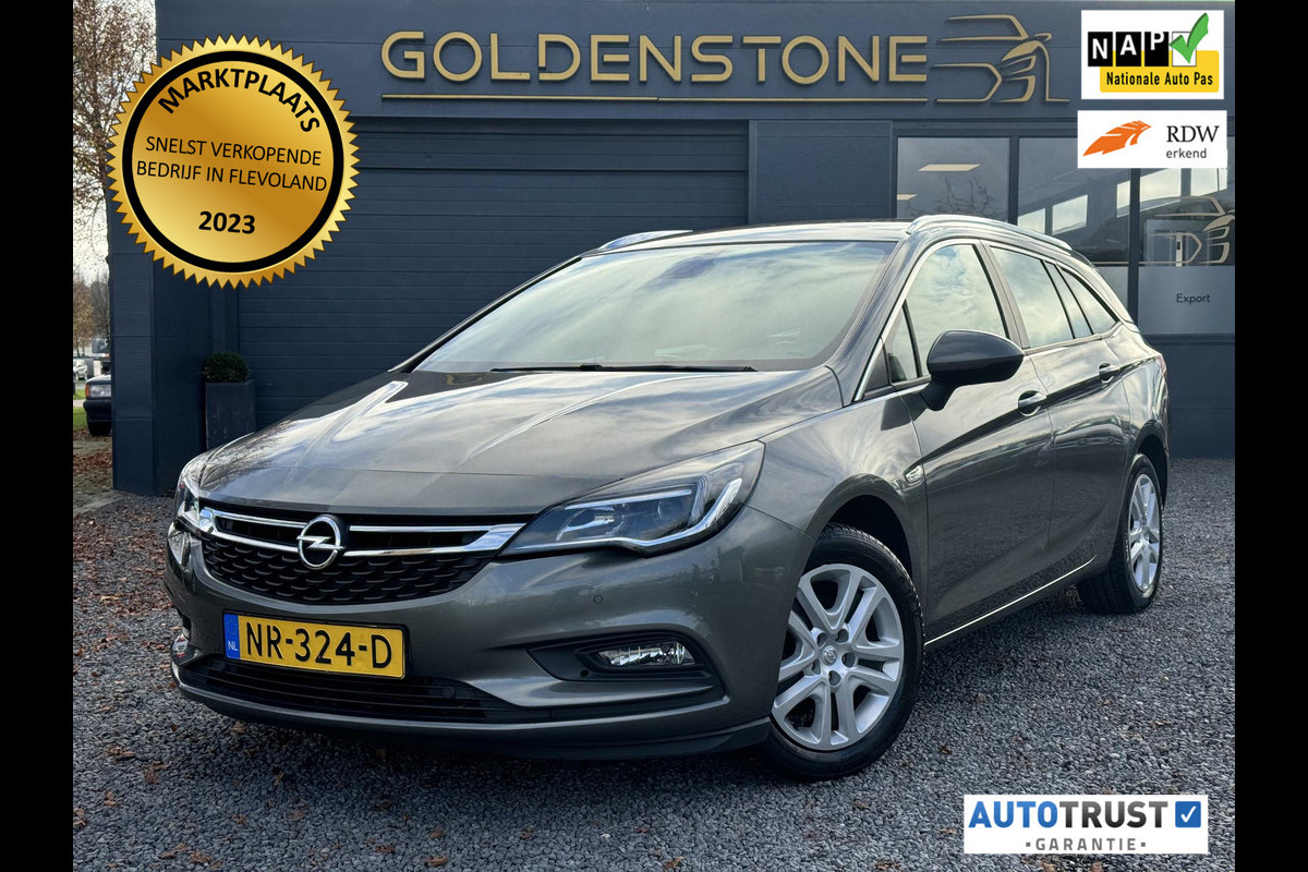 Opel Astra Sports Tourer 1.0 Online Edition 2e Eigenaar,Navi,Clima,Cruise,PDC V+A,Stoelverwarming,N.A.P,APK Tot 03-2025