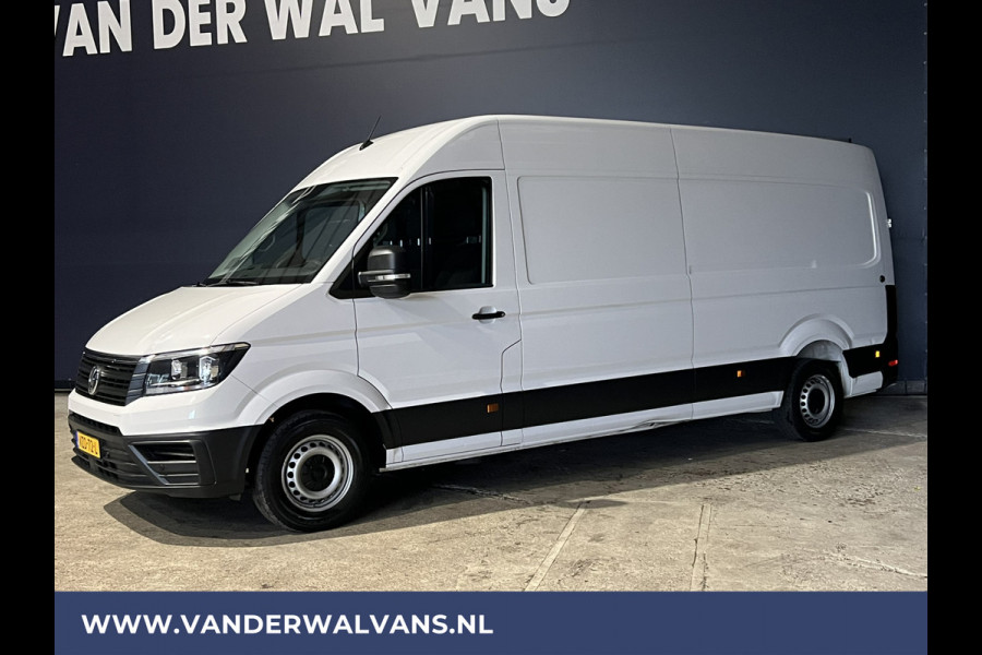 Volkswagen Crafter 2.0 TDI 141pk **BPM VRIJ voor de Ondernemer** L4H3 L3H2 Euro6 Airco | 3000kg trekhaak | Cruisecontrol Parkeersensoren, Bijrijdersbank