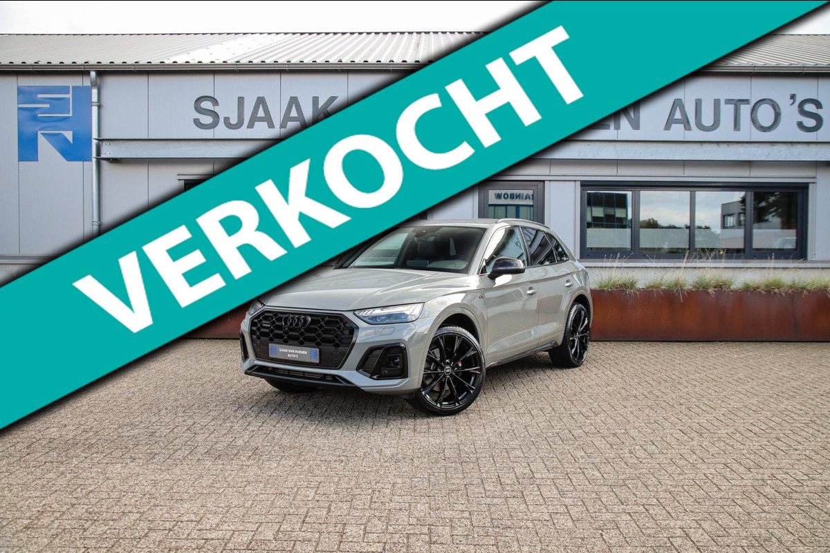 Audi Q5 55TFSI e Quattro Competition Pro Line S S-Line 367pk Automaat|NIEUW MODEL|Virtual Cockpit|Leder elektrisch|Matrix|Trekhaak