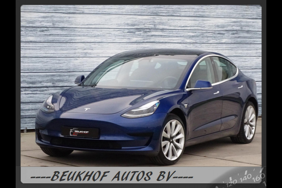 Tesla Model 3 Standard RWD Plus 60 kWh Leer Pano Cam trekhaak