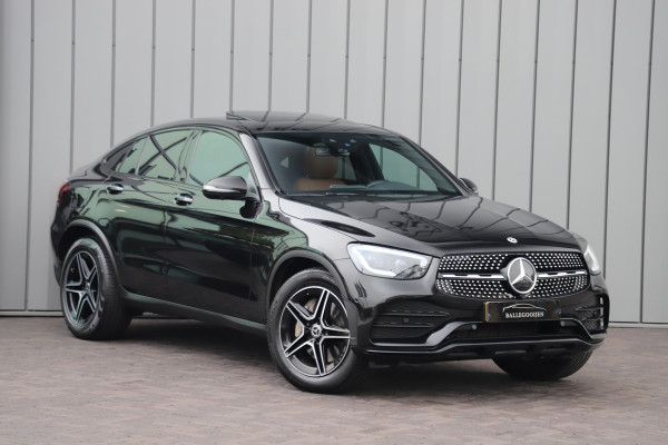 Mercedes-Benz GLC Coupé 200d AMG | 4-Matic | Aut9 | Schuifdak | Sfeerverlichting | Burmester | Multibeam | Keyles-go | Air-balance | Leder | Stoel