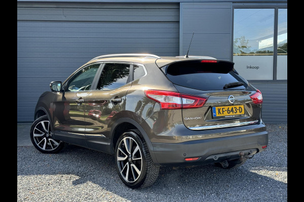 Nissan QASHQAI 1.2 Tekna 2e Eigenaar,Navi,Clima,Cruise,360 Camera,Trekhaak,Leder,N.A.P,APK bij Aflevering