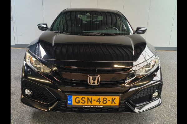 Honda Civic 1.0 i-VTEC Elegance AUTOMAAT uit 2018 Rijklaar + 12 maanden Bovag-garantie Henk Jongen Auto's in Helmond,  al 50 jaar service zoals 't hoort!