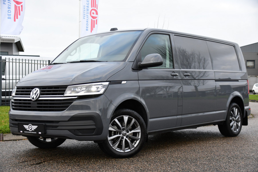 Volkswagen Transporter 2.0 TDI L2H1 30 Camera, Cruise, Multimedia, 2 x schuifdeur, Stoelverwarming, 150PK, Automaat, NAVI, LED