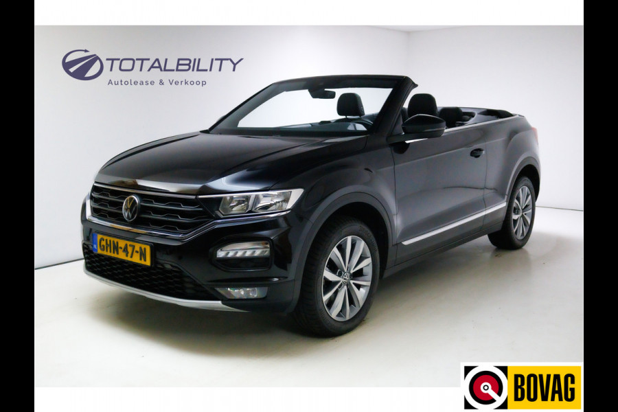 Volkswagen T-Roc Cabrio 1.0 TSI Style 111 PK Electrische kap, Adap. Cruise, PDC V+A, Stoelverwarming, App. connect