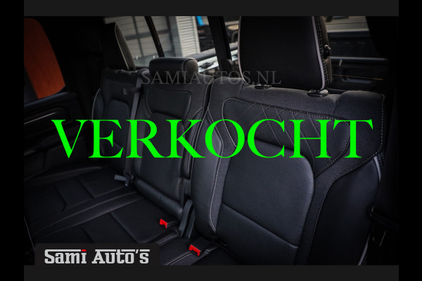 Dodge Ram 1500 LIMITED NIGHT H.O 540PK 706 Nm | XB9 | MASSAGE | BOM VOL | CREW CAB | DUBBELE CABINE | GRIJSKENTEKEN | €99950,- EXCL BTW | VOORRAAD 2267 - 7663