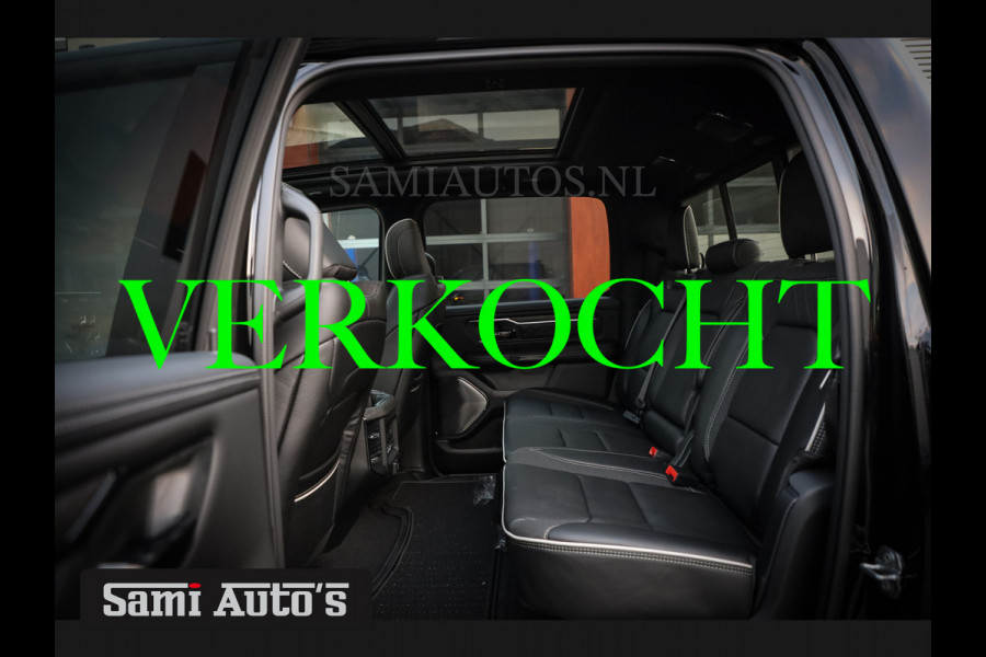 Dodge Ram 1500 LIMITED NIGHT H.O 540PK 706 Nm | XB9 | MASSAGE | BOM VOL | CREW CAB | DUBBELE CABINE | GRIJSKENTEKEN | €99950,- EXCL BTW | VOORRAAD 2267 - 7663