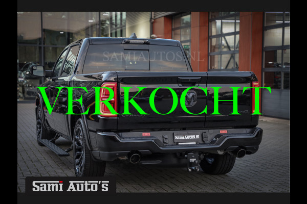 Dodge Ram 1500 LIMITED NIGHT H.O 540PK 706 Nm | XB9 | MASSAGE | BOM VOL | CREW CAB | DUBBELE CABINE | GRIJSKENTEKEN | €99950,- EXCL BTW | VOORRAAD 2267 - 7663