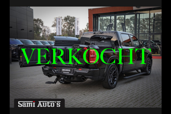 Dodge Ram 1500 LIMITED NIGHT H.O 540PK 706 Nm | XB9 | MASSAGE | BOM VOL | CREW CAB | DUBBELE CABINE | GRIJSKENTEKEN | €99950,- EXCL BTW | VOORRAAD 2267 - 7663