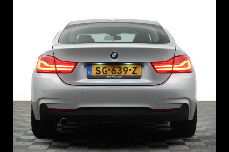 BMW 4 Serie Gran Coupé M-sport Aut8 (leer,panodak,xenon,keyless,stoelverwarming)