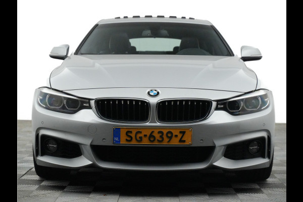 BMW 4 Serie Gran Coupé M-sport Aut8 (leer,panodak,xenon,keyless,stoelverwarming)