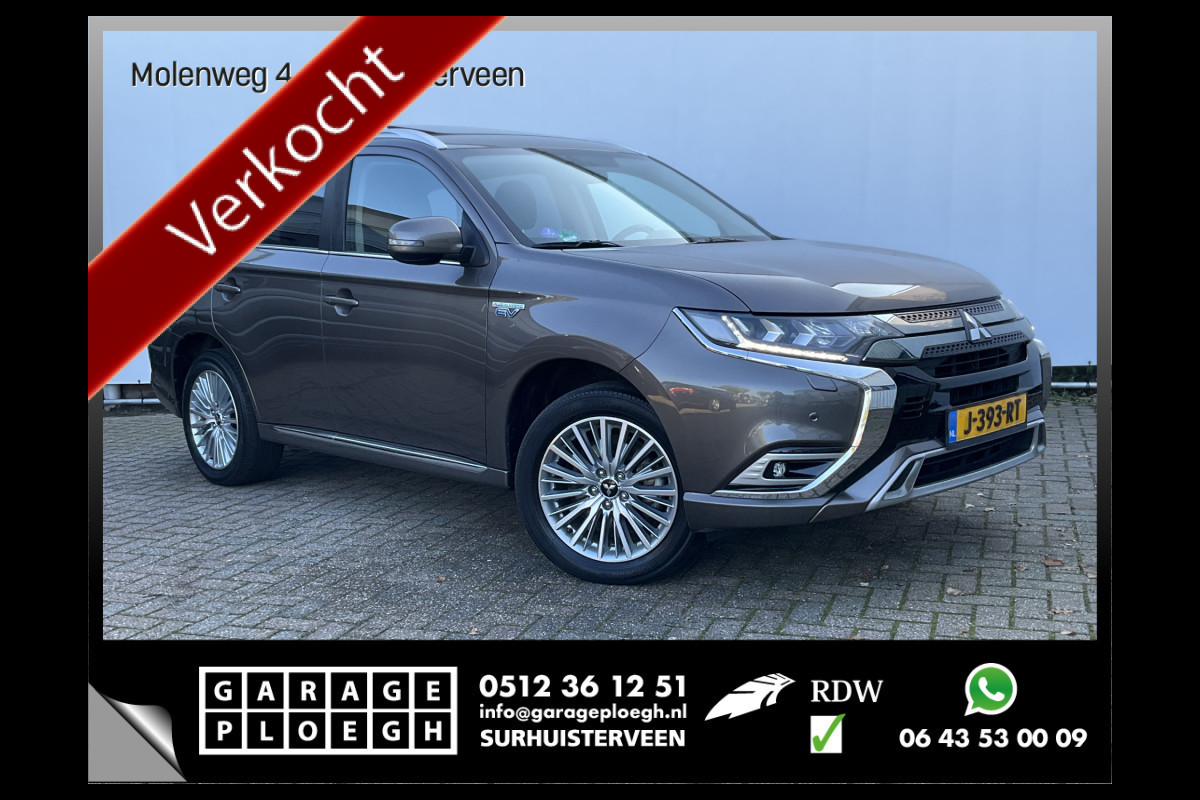 Mitsubishi Outlander 2.4 PHEV Pure+ Opendak Trekhaak Navi/Cam Stoelverw. Plug-in!