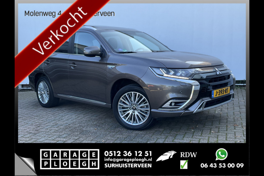 Mitsubishi Outlander 2.4 PHEV Pure+ Opendak Trekhaak Navi/Cam Stoelverw. Plug-in!