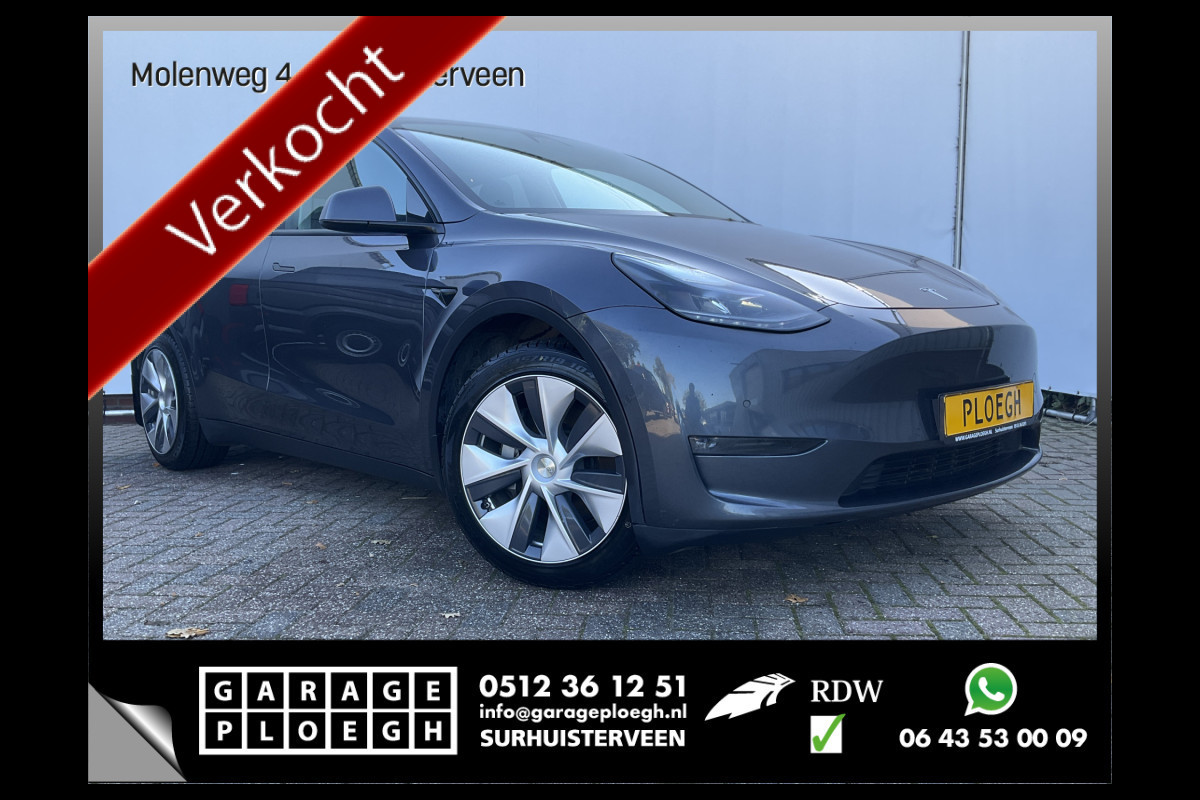 Tesla Model Y Long Range 75 kWh AWD Dual motor Autopilot Trekhaak Marge