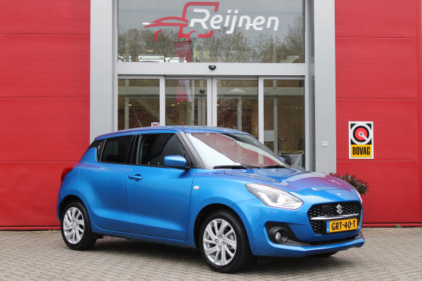 Suzuki Swift 1.2 83PK SELECT SMART HYBRID | APPLE CARPLAY/ANDROID AUTO | DAB+ RADIO | LICHTMETALEN VELGEN | ADAPTIVE CRUISE CONTROL | DODEHOEK DETECTIE | LED KOPLAMPEN | ACHTERUITRIJ CAMERA | GETINTE RUITEN | STOEL VERWARMING |