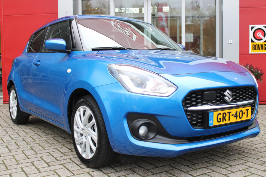 Suzuki Swift 1.2 83PK SELECT SMART HYBRID | APPLE CARPLAY/ANDROID AUTO | DAB+ RADIO | LICHTMETALEN VELGEN | ADAPTIVE CRUISE CONTROL | DODEHOEK DETECTIE | LED KOPLAMPEN | ACHTERUITRIJ CAMERA | GETINTE RUITEN | STOEL VERWARMING |