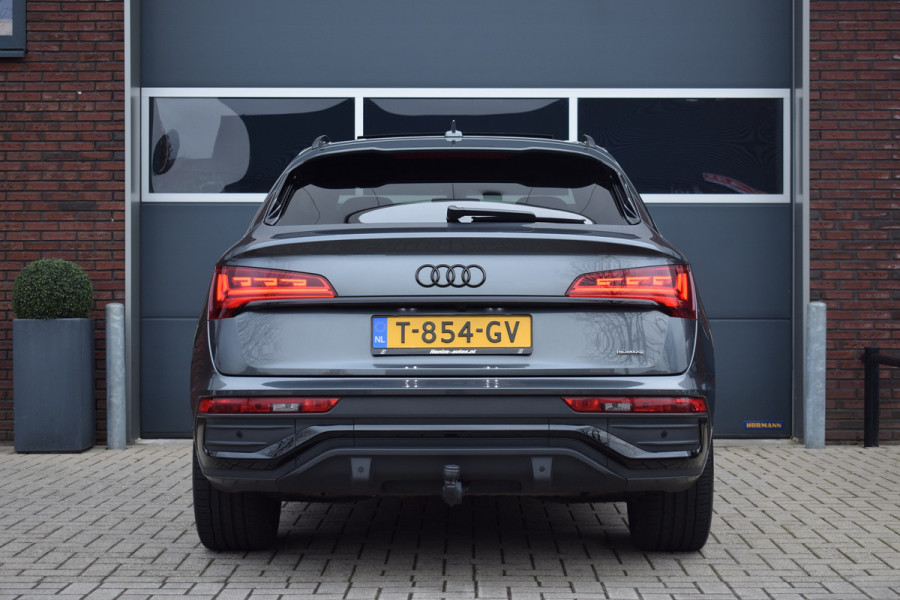 Audi Q5 Sportback 55 TFSI e S edition | Luchtvering | Pano | Trekhaak | B&O | HUD | 21"