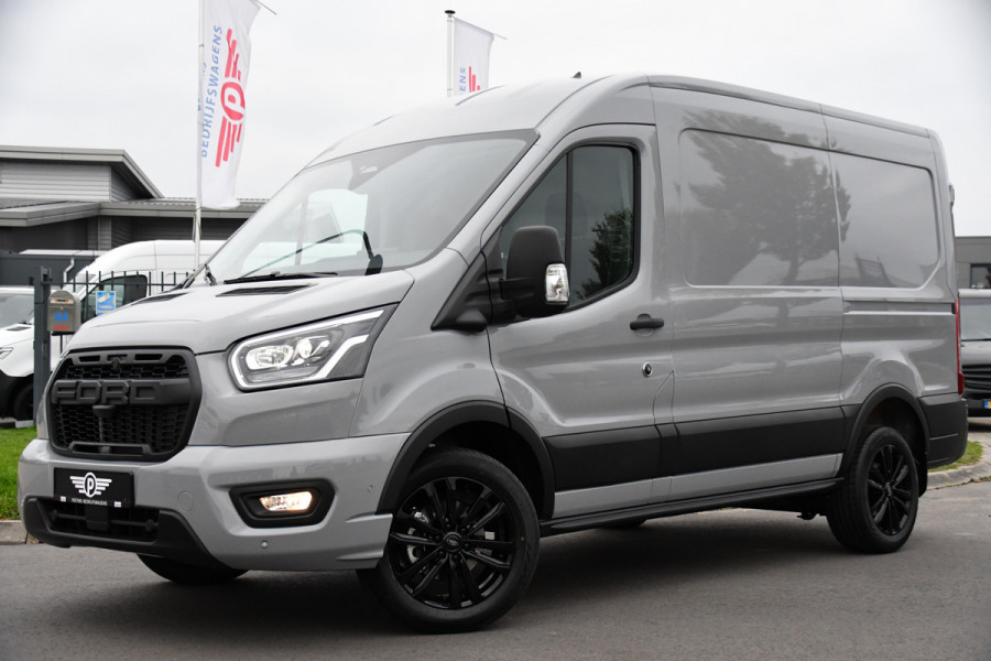 Ford Transit 350 2.0 TDCI L2H2 Limited PB Edition FACELIFT! Virtual, Adaptieve Cruise, 360 Camera, 165PK, Automaat, Sensoren, Trekhaak, Xenon, UNIEK!