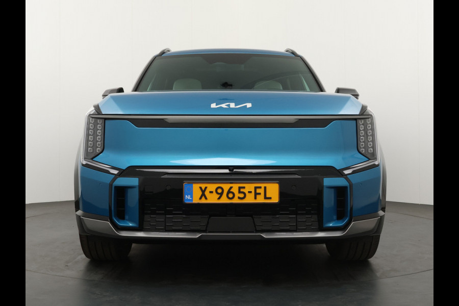 Kia EV9 Launch Edition GT-Line AWD 100 kWh * Rijdende Demo * - Navigatiesysteem 12,3 inch scherm - Batterijverwarming - Digitale Key - Head-up display - Bi-directioneel laden & Slimladen (V2G/V2H) - Fabrieksgarantie Tot 2030