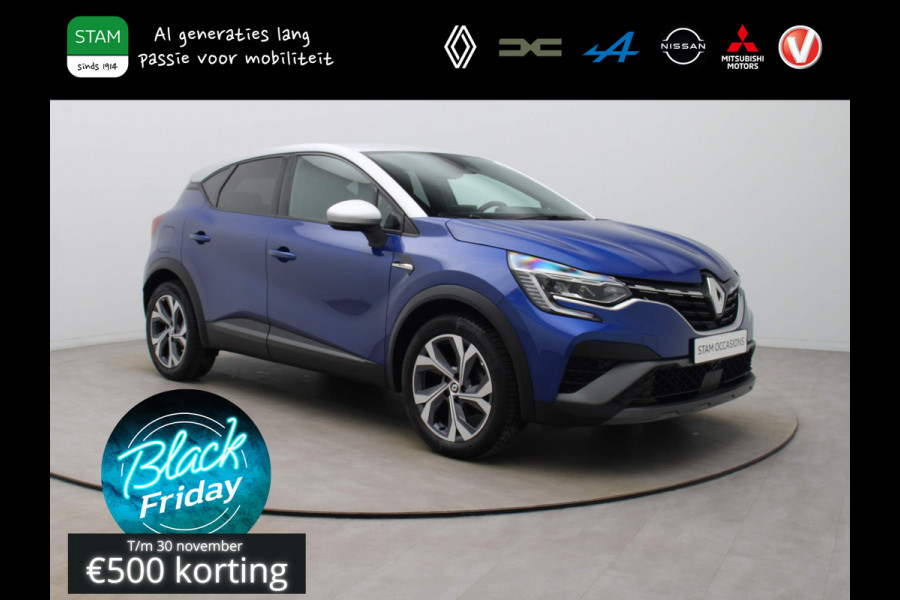 Renault Captur Mild Hybrid 160pk R.S. Line EDC/AUTOMAAT Camera | Climate | Navi | Parksens. v+a | 18" Velgen