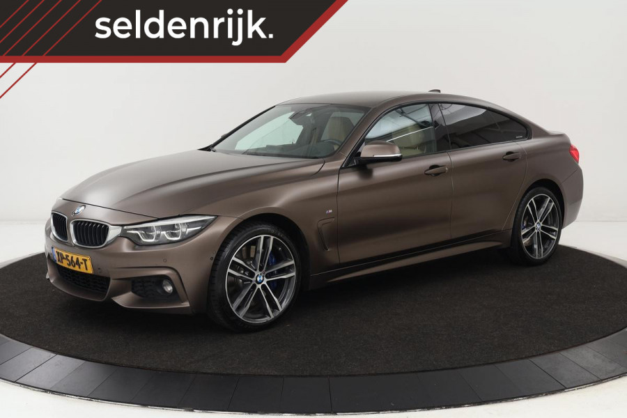 BMW 4 Serie Gran Coupé 440i xDrive M-Sport | Leder | Head-Up | Stoel & stuurverwarming | 360 camera | LED adaptief | Keyless | Navigatie | Memory