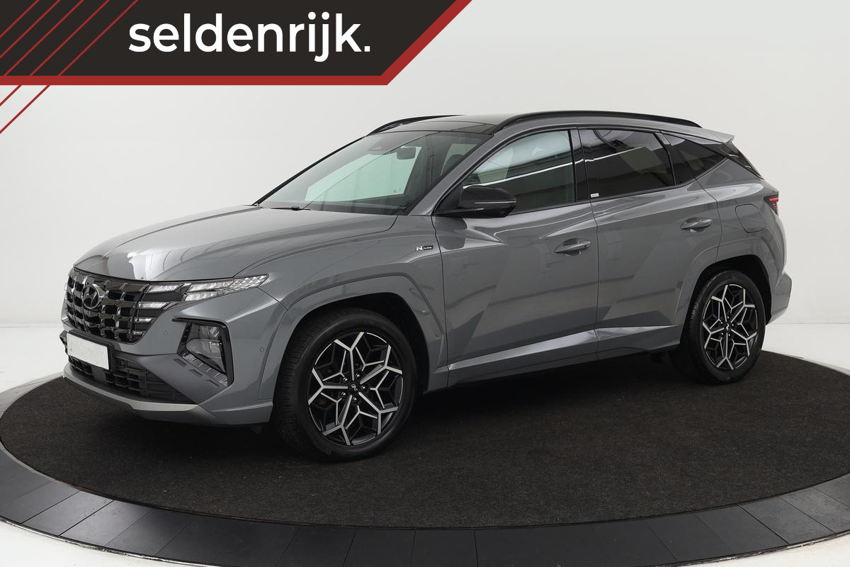 Hyundai Tucson 1.6 T-GDI PHEV N Line 4WD | Stoelventilatie | Adaptive cruise | Alcantara | Full LED | Verwarmd stuurwiel | Carplay | 360 camera