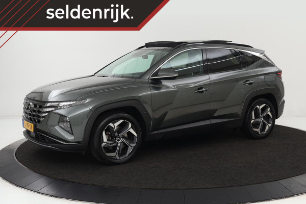 Hyundai Tucson 1.6 T-GDI PHEV Premium Sky 4WD | Panoramadak | Stoelventilatie | Trekhaak | Leder | Adaptive cruise | 360 camera | Carplay | Full LED | Verwarmd stuurwiel