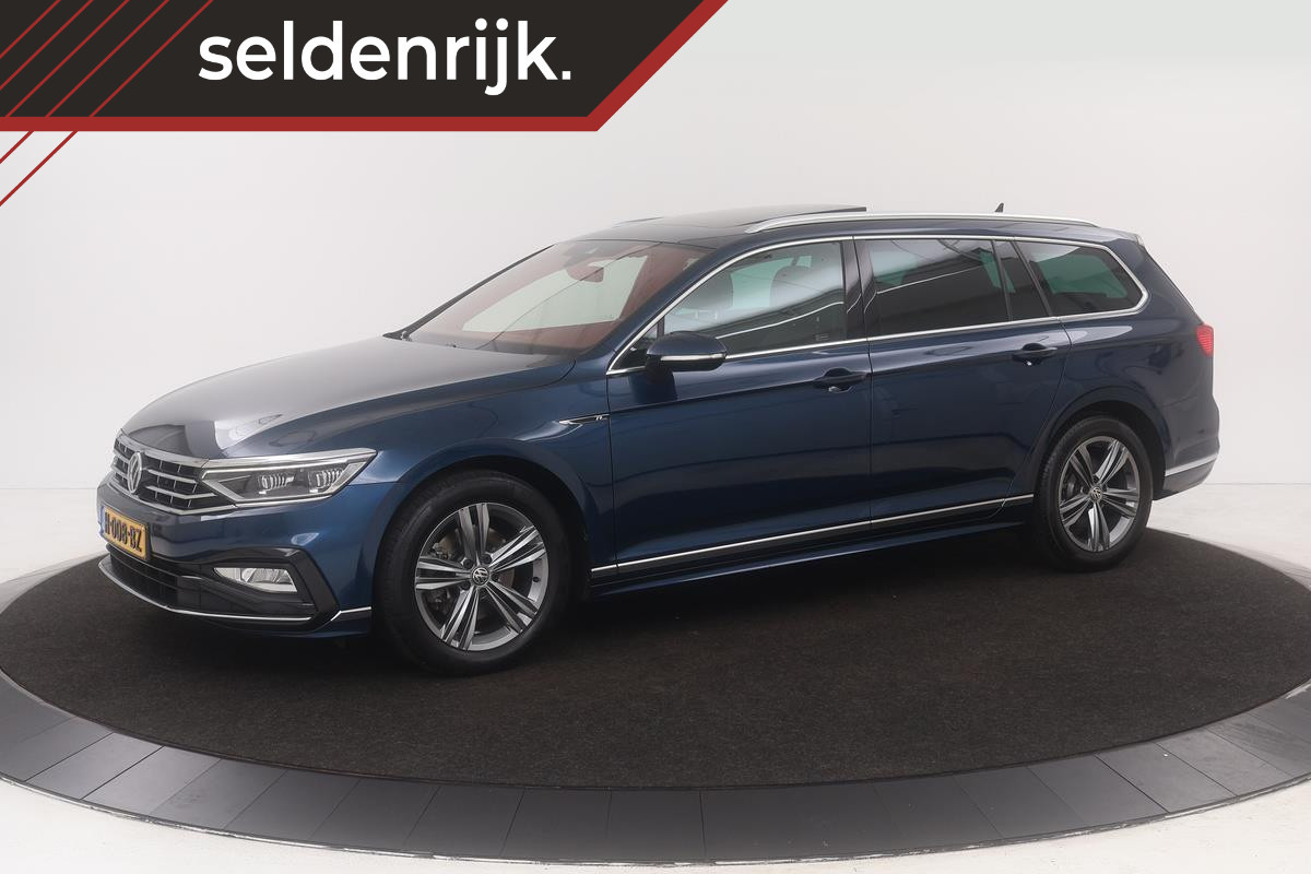 Volkswagen Passat 2.0 TSI Elegance R | Panoramadak | Matrix LED | Stoelverwarming | Camera | Carplay | Alcantara | Navigatie | Adaptive cruise | Active Info | Keyless | PDC | R-Line