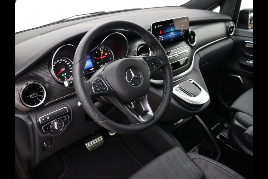 Mercedes-Benz V-Klasse 300d Lang Avantgarde Edition AMG Panorama dak Standkachel Burmester Audio Distronic Navigatie LED Verlichting Achteruitrijcamera