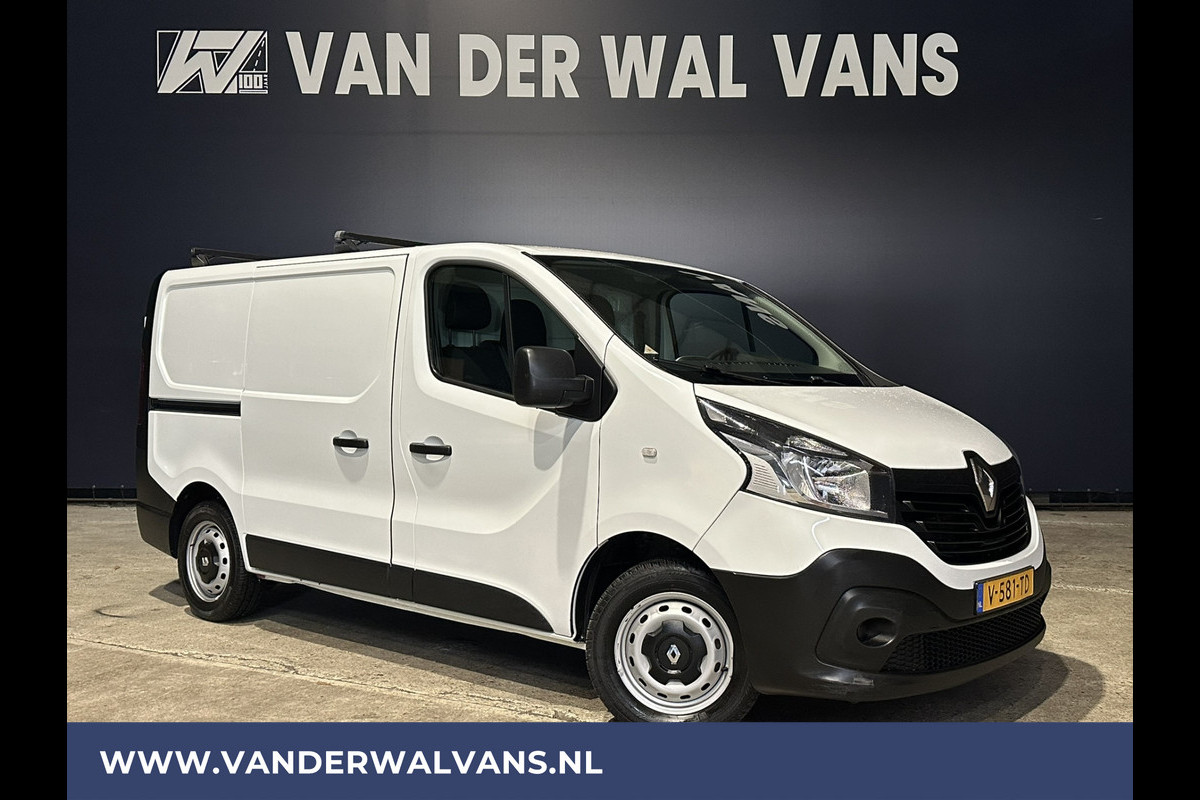 Renault Trafic 1.6 dCi 122pk L1H1 Euro6 Airco | 2x zijdeur | Navigatie | Cruisecontrol Parkeersensoren, Dakdragers, Bijrijdersbank