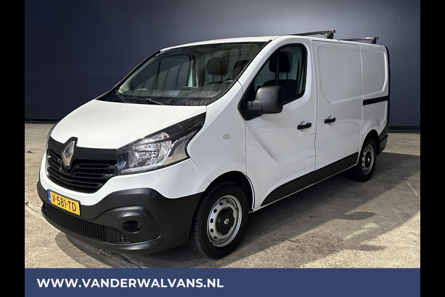 Renault Trafic 1.6 dCi 122pk L1H1 Euro6 Airco | 2x zijdeur | Navigatie | Cruisecontrol Parkeersensoren, Dakdragers, Bijrijdersbank